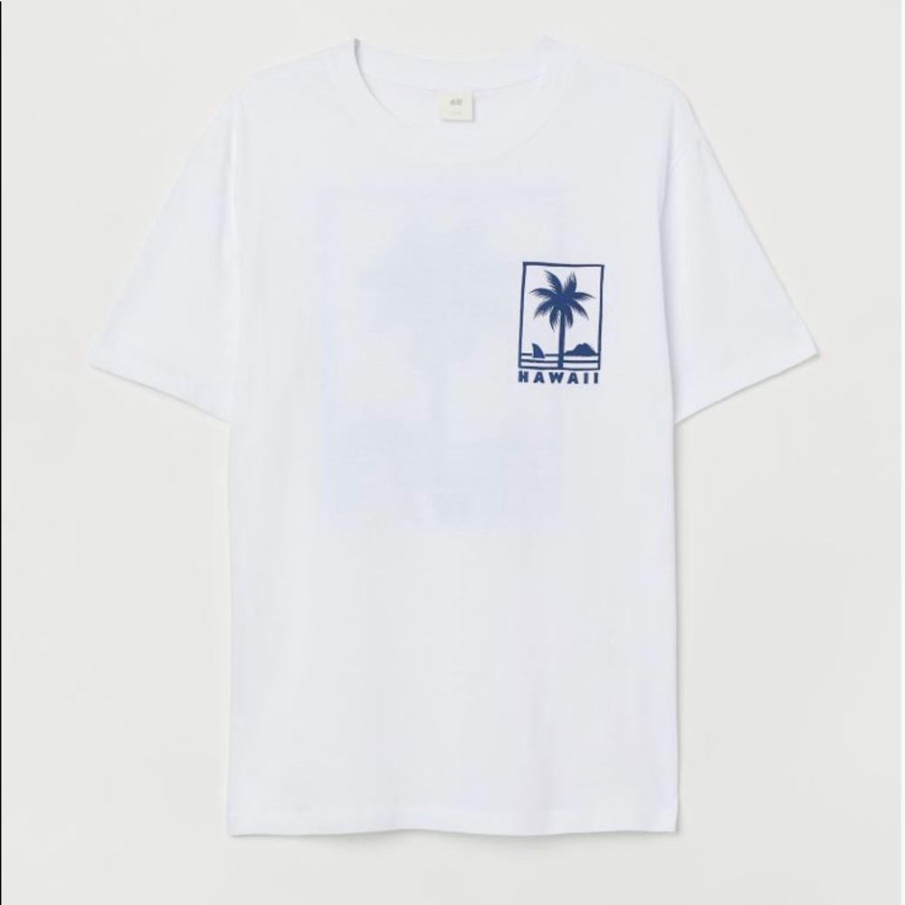 hawaii h&m graphic tee